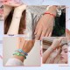 12pcs Colorful Evil Eye Bracelet Mexican Bracelets Hand Bracelet Protection Hamsa Bracelets Anklets For Women Men 12pcs Colorful Evil Eye Bracelet Mexican Bracelets Hand Bracelet Protection Hamsa Bracelets Anklets For Women Men